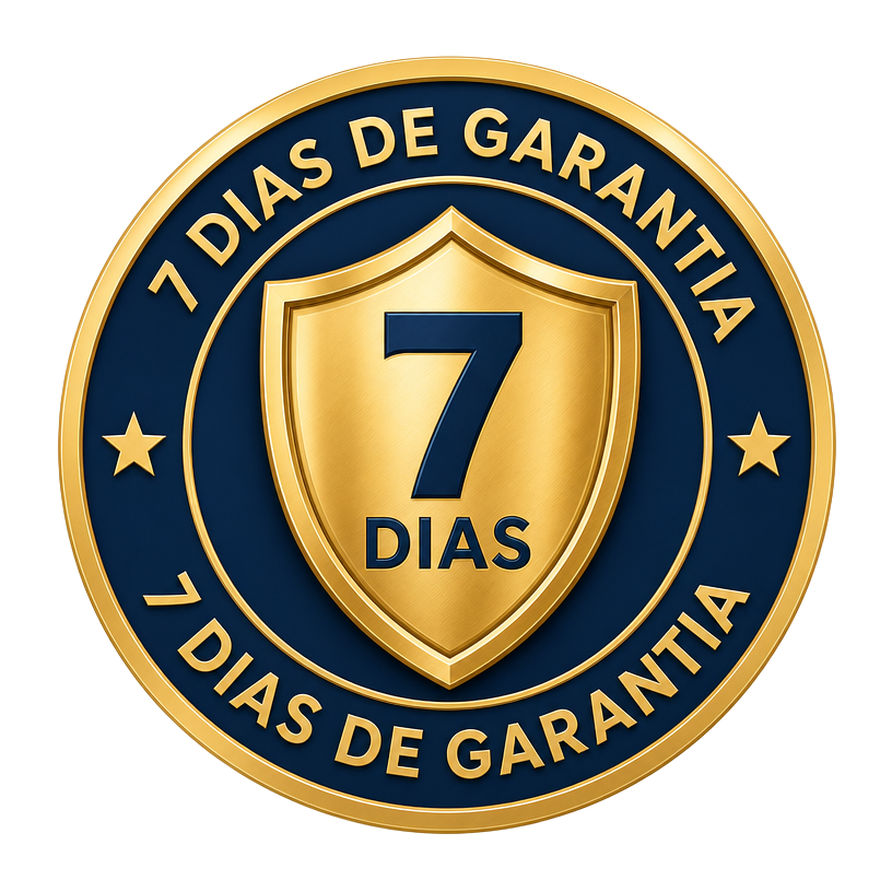 Selo de garantia de 7 dias